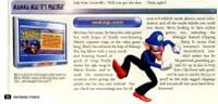 The fake Nintendo Power scan shared on Twitter (top) and the real section it was based on (bottom)