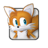 Miles "Tails" Prower's character select screen sprite from Mario & Sonic at the Olympic Games.