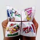 Thumbnail of a printable Mario & Luigi: Paper Jam fortune teller