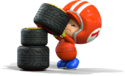 A Toad form Mario Kart 8