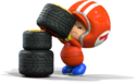 A Toad form Mario Kart 8