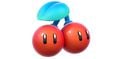 Picture of a Double Cherry, shown as an answer in Trivia: Super Mario 3D World