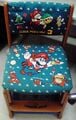Super Mario Bros. 3-themed chair from Kurogane Kosakusho