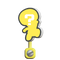 A Yellow Toad Standee Surprise from Super Mario Bros. Wonder