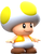 Custom render of Small Yellow Toad from Super Mario Bros. Wonder