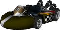 The model for Dry Bones's Standard Kart S from Mario Kart Wii