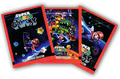 Super Mario Galaxy sticker single packs