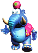 Artwork of Taj from Diddy Kong Racing