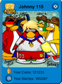You have won Johnny 115! He is my Club Penguin penguin. You can join it if you want.