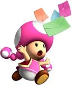 Artwork of Toadette from Mario Party 6