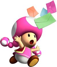 Artwork of Toadette from Mario Party 6