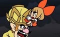 Lulu trying to retrieve the pot from Wario Deluxe