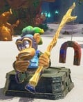 A Statue from Donkey Kong Bananza: DK Island & Emerald Rush