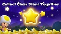 Artwork for the "Collect Clear Stars Together" event