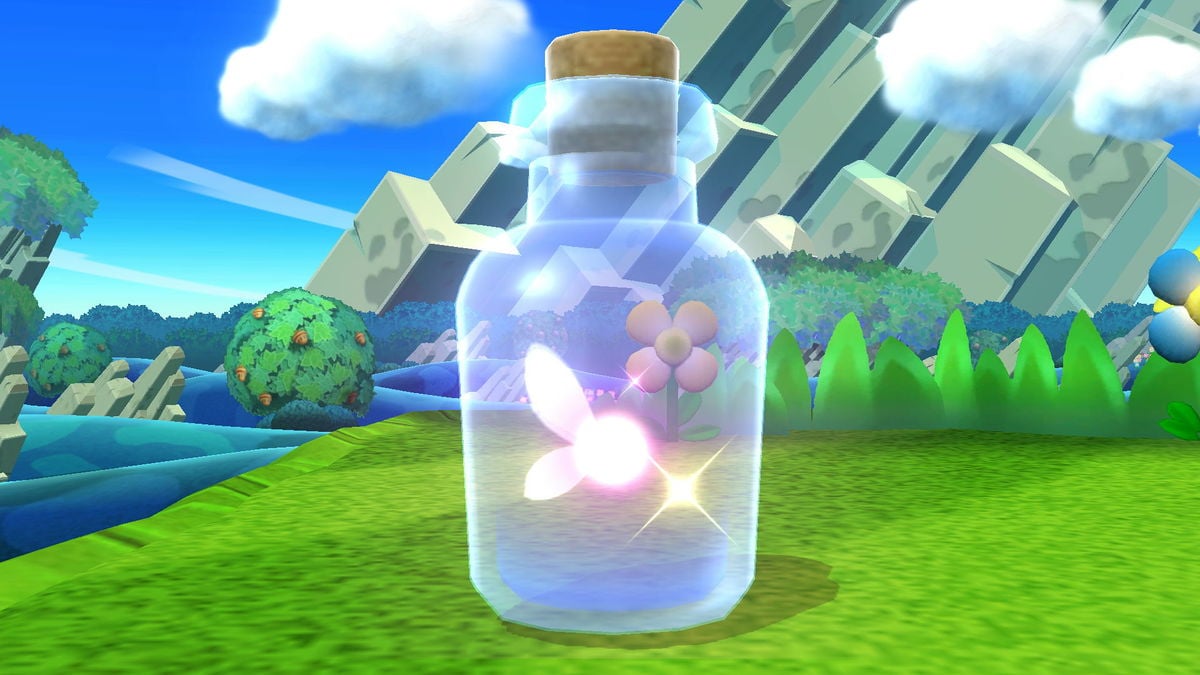 Fairy Bottles are the result of capturing a fairy by swinging an Empty Bott...