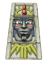 Artwork of Inka Dinka Doo from the Donkey Kong Card Game