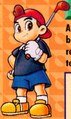 Kid (less prominent lips and brown eyes)
