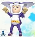 Big costume in Mario & Sonic at the Rio 2016 Olympic Games.