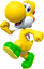 Yellow Yoshi from Mario Kart Tour