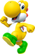 Yellow Yoshi from Mario Kart Tour
