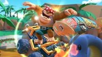 Funky Kong in Mario Kart Tour