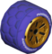 The StdB_PurpleGold tires from Mario Kart Tour