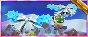 The Festive Holly Pack from the 2022 Holiday Tour in Mario Kart Tour