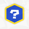 A sticker in Mario Kart World