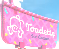 Toadette Ice Cream in Mario Kart World