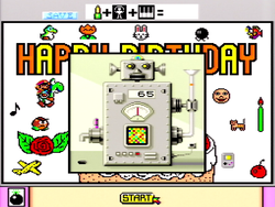 Thumbnail for "Save & Load" from Mario Paint for Nintendo Music.