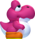 Balloon Baby Yoshi artwork from New Super Mario Bros. U