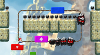 Thumbnail of Fuzzy Cliff Climb in New Super Mario Bros. U