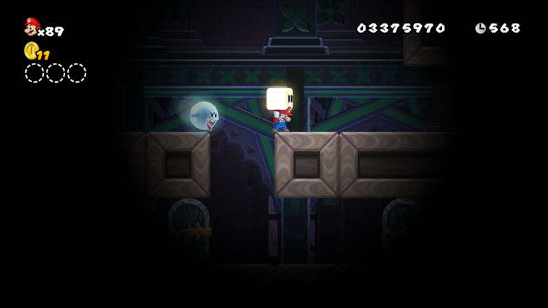 New Super Mario Bros 5-ghost House Star Coins World 5-Ghost House (New Super Mario Bros. Wii) - Super Mario Wiki, the