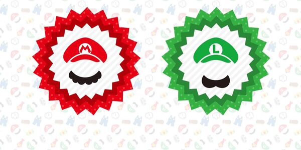 Banner for a printable Mario and Luigi disguise kit