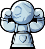 Muscle Cup item sticker for the Mario Strikers: Battle League trophy in the Trophy Creator application