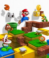 Key artwork for Super Mario 3D Land