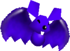3D Render of a Swoop from Super Mario 64