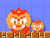 A Goombrat and Hefty Goombrat in the Super Mario Bros. style from Super Mario Maker 2