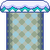 Sprite of a Semisolid Platform in the Super Mario World Snow theme from Super Mario Maker 2.