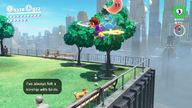 The location of a Power Moon in Super Mario Odyssey