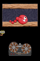 The Red Chomp about to jump