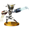 Wonder-White trophy from Super Smash Bros. for Wii U