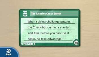 A Hint Card screenshot