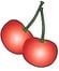Artwork of a Cherry from Super Mario Advance