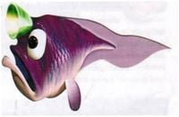 The Lightfish (possibly a redesigned version of Glimmer) from Donkey Kong 64