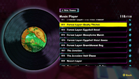 The disc for the song "Forest Layer: Beaky Thicket" in Donkey Kong Bananza