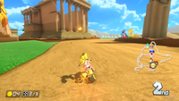 Erechtheion Temple in Tour Athens Dash in Mario Kart 8 Deluxe.