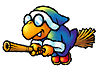 Artwork of Kamek in Yoshi Touch & Go (Reused for Yoshi's Island DS)