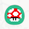 A sticker in Mario Kart World