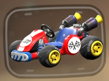 The Standard Kart from Mario Kart World